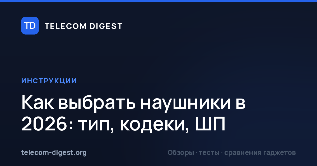 Как выбрать наушники